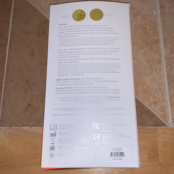 Light Mint Tech Candy Clean Slate UV Sanitizing Bed. - Picture 11 of 13